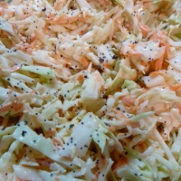American Sweet and Spicy Coleslaw Appetizer