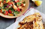 British Panfried Fish Cutlets With Mallorcan Bread Salad Recipe Dinner