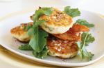 American Ricotta Fritters With Crisp Bacon Recipe Appetizer