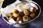 American Spiced Chats With Garlic Mayonnaise Recipe Appetizer
