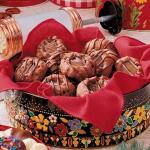 American Triple Chocolate Caramel Cookies Dessert