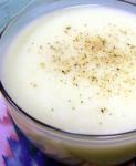 American Chilled Cream of Celery Soup Appetizer