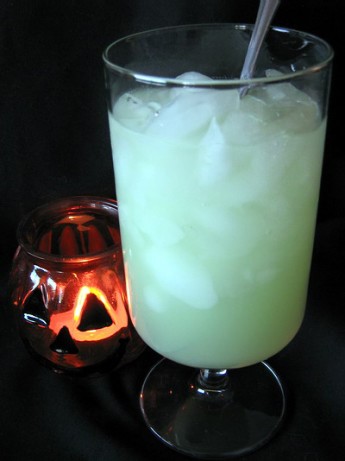 American Ecto Lime Cooler halloween Cocktail Appetizer