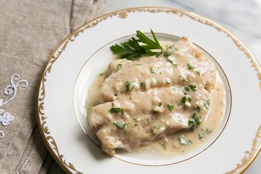 American Baked Lingcod with Lemongarlic Butter Sauce Recipe BBQ Grill