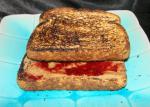 American Almond Butter and Jelly Sandwich Appetizer