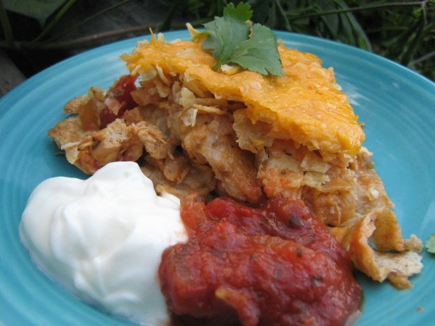 Mexican Super Tasty Lite Mexican Chicken Casserole Appetizer