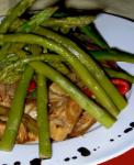 American Balsamic Asparagus and Artichokes Appetizer