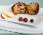 American Apple Cranberry Muffins 1 Dessert