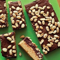 Australian Chocolate Peanut Butter Fudge Dessert