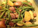 American New Potatoes with Green Beans Countrystyle Dinner