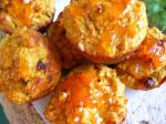 American Pumpkin Fruit and Nut Muffins Dessert