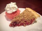 American Crumble Berry Pie Dessert