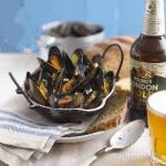 American Mussels Beer Delicious Dinner
