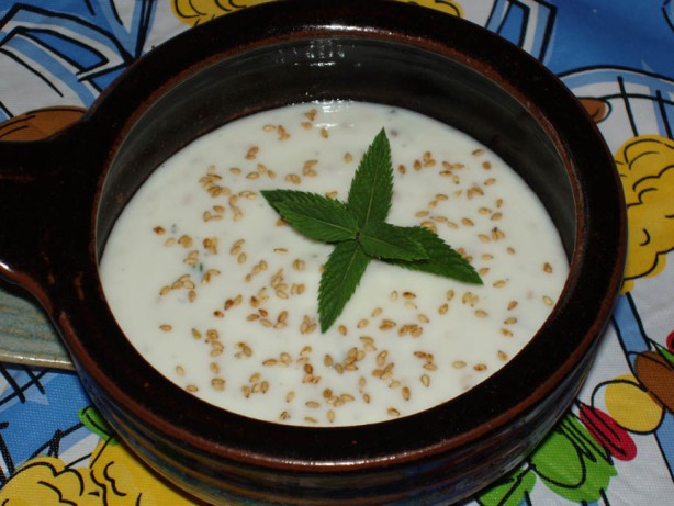 American Sesame Yogurt Sauce Appetizer