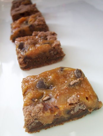 American The Best Caramel Brownies Breakfast