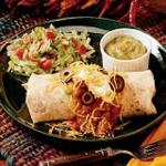 Mexican Southwestern Beef Burritos Appetizer