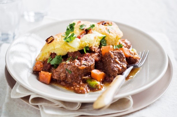 Spanish Beef Estofado With Polenta Top Recipe Appetizer