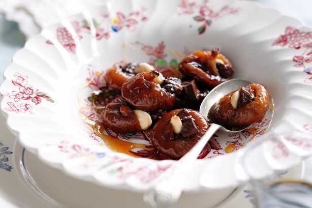 Spanish Higos Rellenos figs With Sherry And Almonds Recipe Dessert