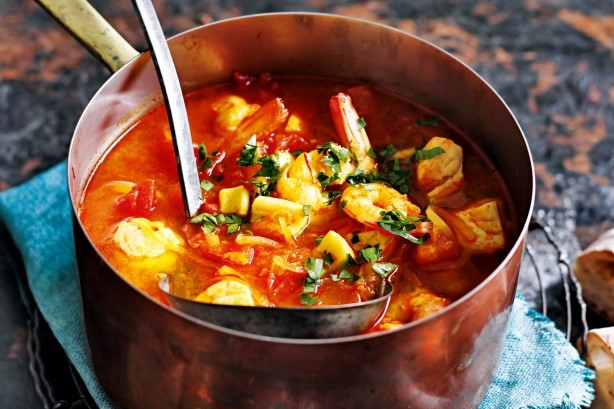 Spanish Sopa De Mariscos spanish Seafood Soup Recipe Appetizer