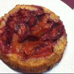 American Inverted Tart to Plums and Nectarines Dessert