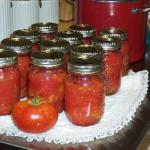 Canadian Home Grown Canned Tomatoes Dessert