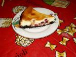 Portuguese White Chocolate Cranberry Cheesecake 1 Dessert