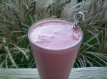 American Chocolate Raspberry and Banana Smoothie Appetizer