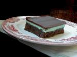 American Double Chocolate Mint Bars 3 Dessert