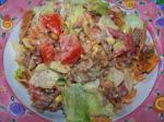 American Taco Salad from Cousin Pam Dinner