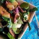 British Salad with Cabbage Apple and Sweetened Pecans Dessert