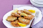 Canadian Salmon Fritters Recipe Appetizer