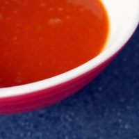 fresh tomato-orange soup recipe
