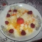 American Rice with Apples and Morelami Dinner