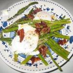Asparagus Salad with Bacon and Poached Egg recipe