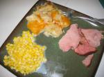 American Erins Scalloped Potatoes and Ham Dinner
