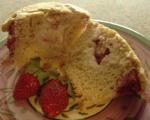 American Strawberry Cheesecake Muffins 3 Dessert