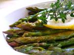 Canadian Lemony Fresh Asparagus With Thyme Appetizer
