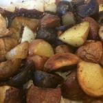 Baked Potatoes with Romero recipe