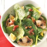 British Super Spinach Salad 2 Appetizer