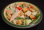 British Chicken Caesar Salad With Asparagus Dinner