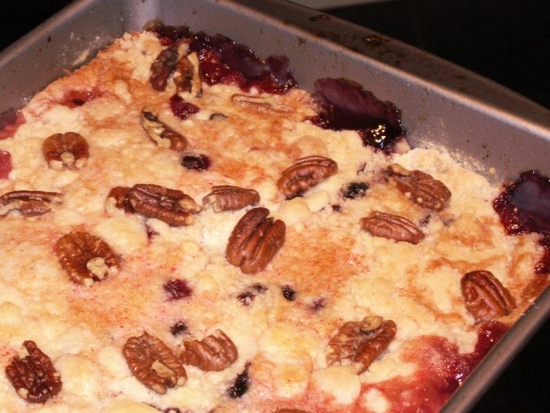 American Blueberry Dump Cake 4 Dessert