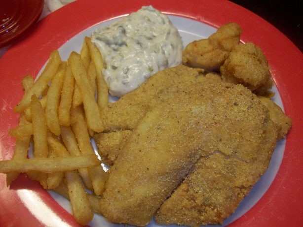 American Grandpa Cornishs Deep Fried Fish Dinner