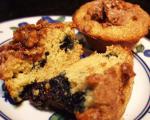British Blueberry Almond Farina Muffins Dessert