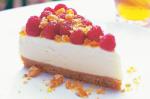American Frozen Berry And Coconut Cheesecake Recipe Dessert