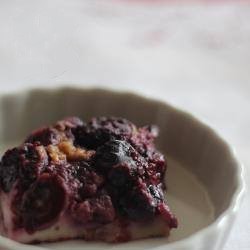 American Cherry Clafoutis and Vanilla of My Grandmother Dessert