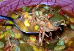 Chicken Corn and Lima Bean Stew recipe