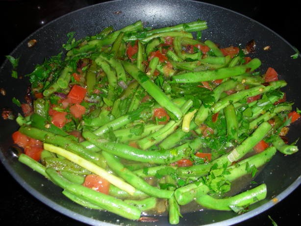 Greek Green Beans Greek Style Appetizer