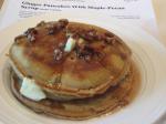 American Ginger Pancakes With Maplepecan Syrup Breakfast