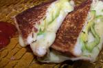 American Grilled Havarti and Avocado Sandwiches Appetizer