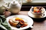French Pain Perdu With Poached Winter Fruits And Yoghurt Recipe Dessert